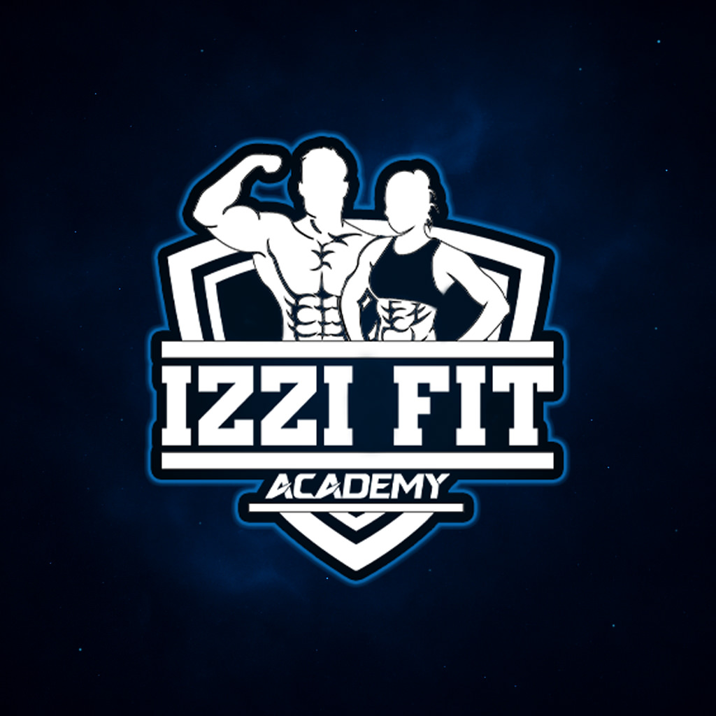 Logo IZZI FIT ACADEMY Création de logo : IZZI FIT ACADEMY