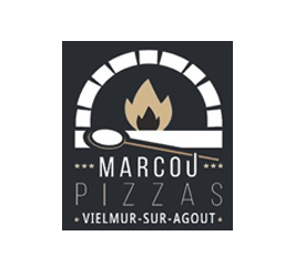 Logo Marcou Pizza.