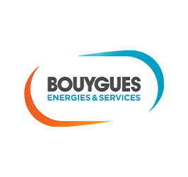 Logo Bouygues Energie & Services.