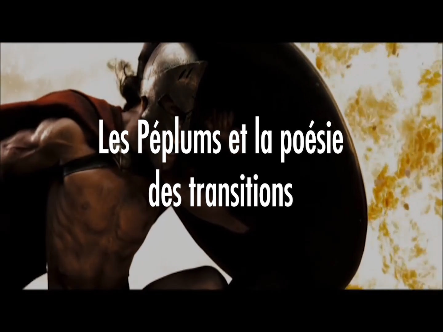 Les Péplums et la Poésie des transitions (2021) - Photos de tournage.